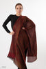Fine Cashmere Self Zari all over Reversible Stole