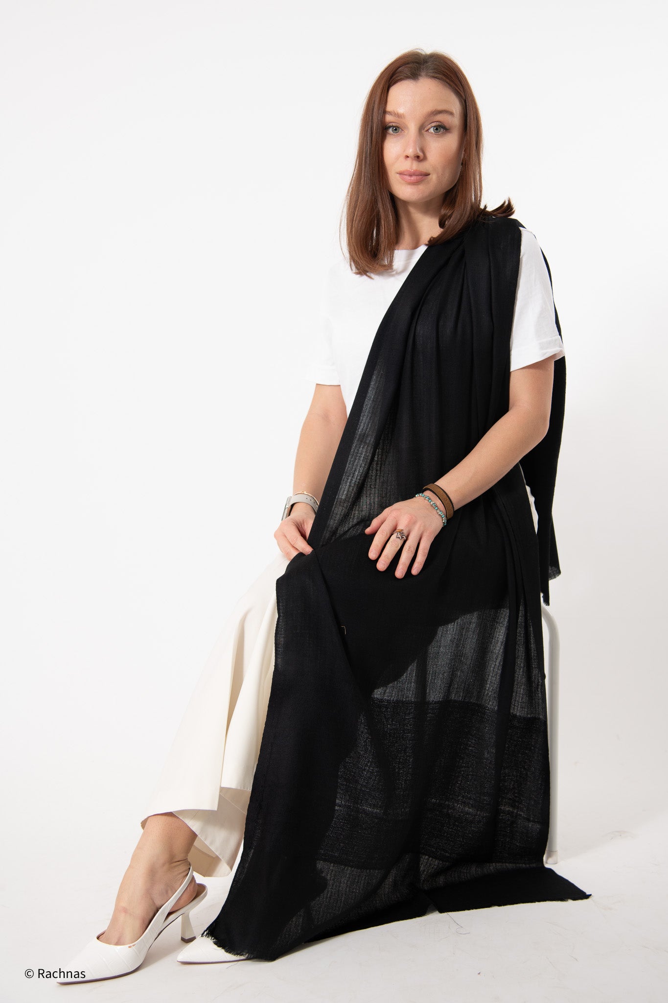 Fine Cashmere Weaving Big Pala