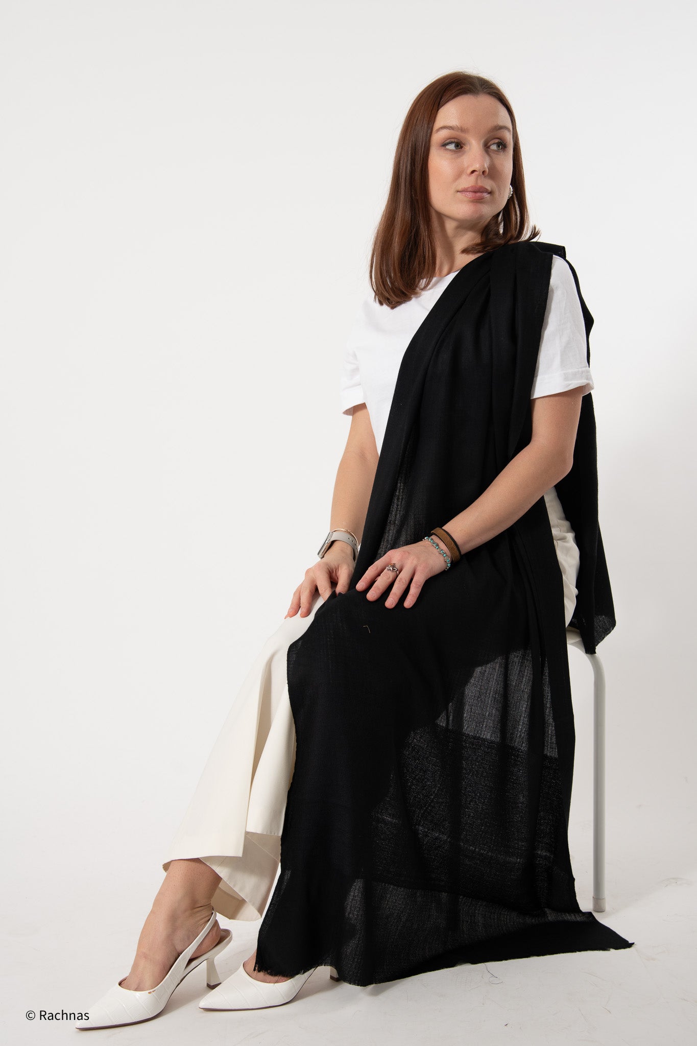 Fine Cashmere Weaving Big Pala