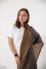 Fine Cashmere Plain Reversible Zari Stole