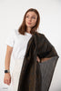 Fine Cashmere Self Zari all over Reversible Stole