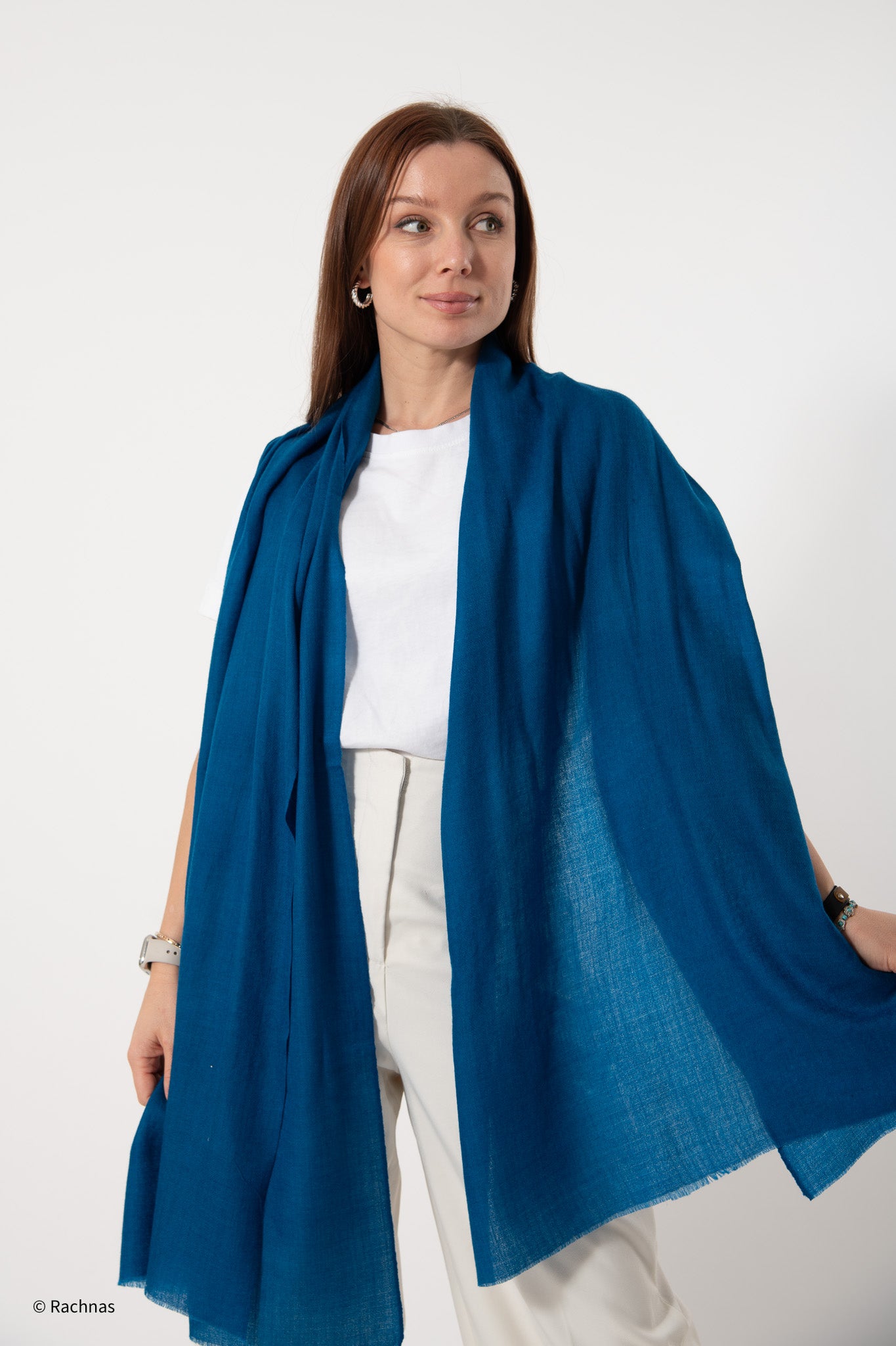 Fine Cashmere Plain Stole