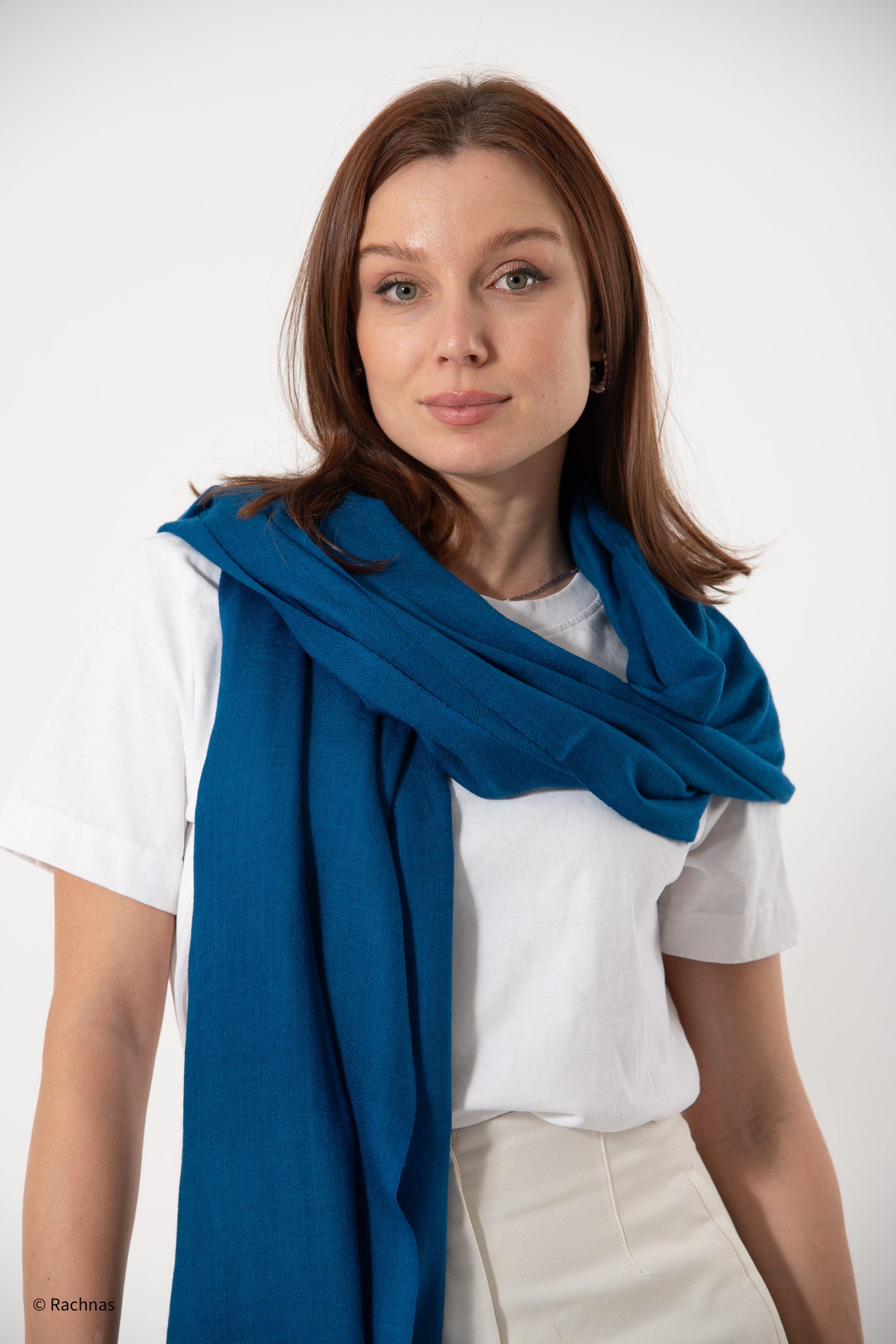 Fine Cashmere Plain Stole