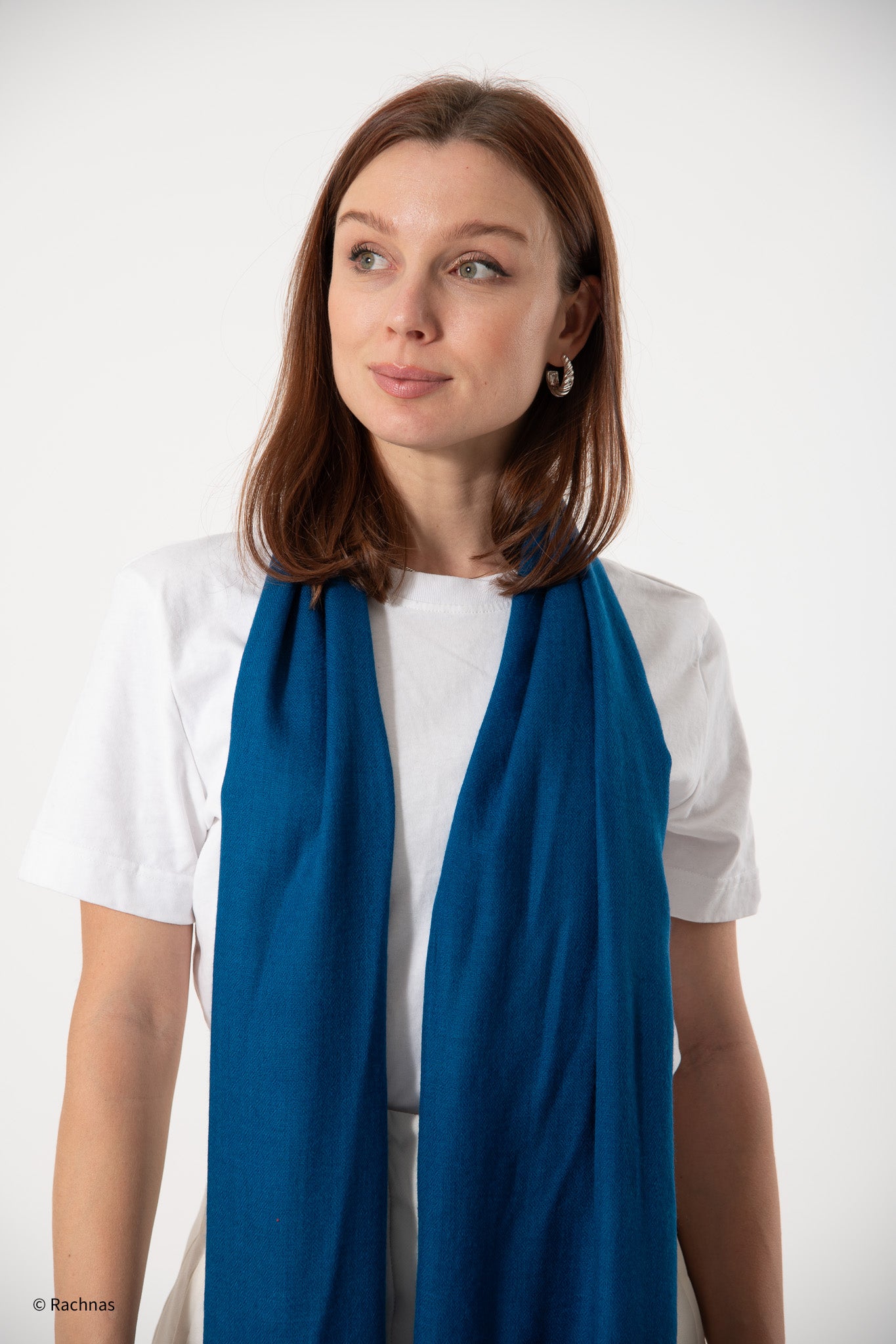 Fine Cashmere Plain Stole