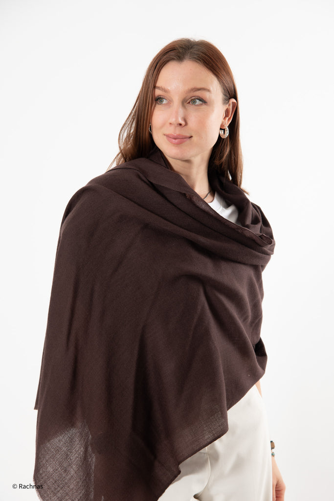 Fine Cashmere Plain Stole