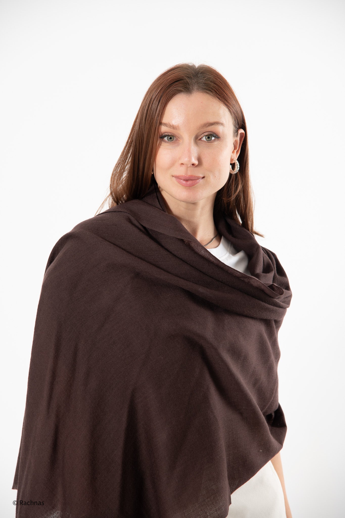 Fine Cashmere Plain Stole