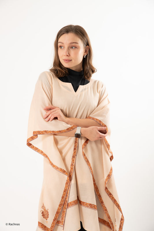 Fine Cashmere Hashidar Poncho