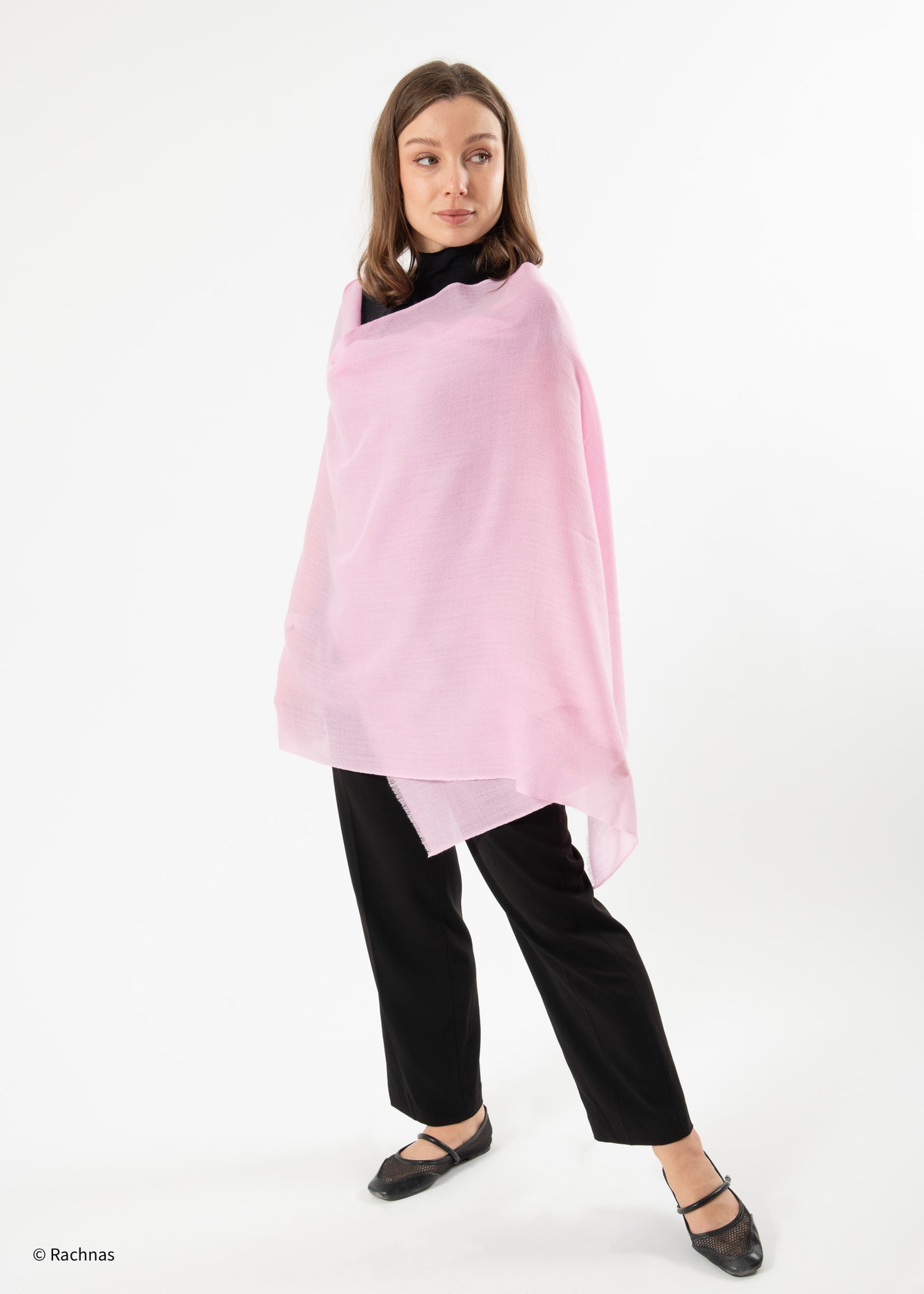 Plain Cashmere Stole