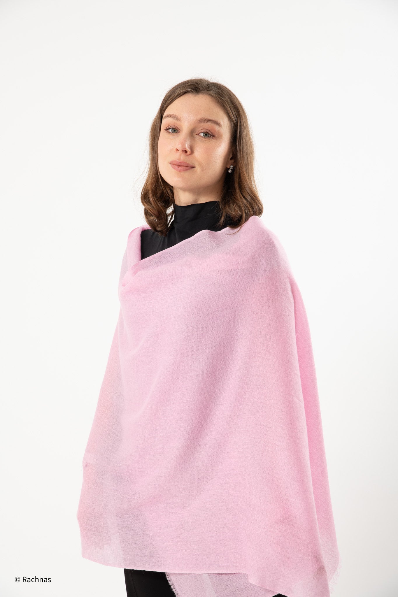 Plain Cashmere Stole