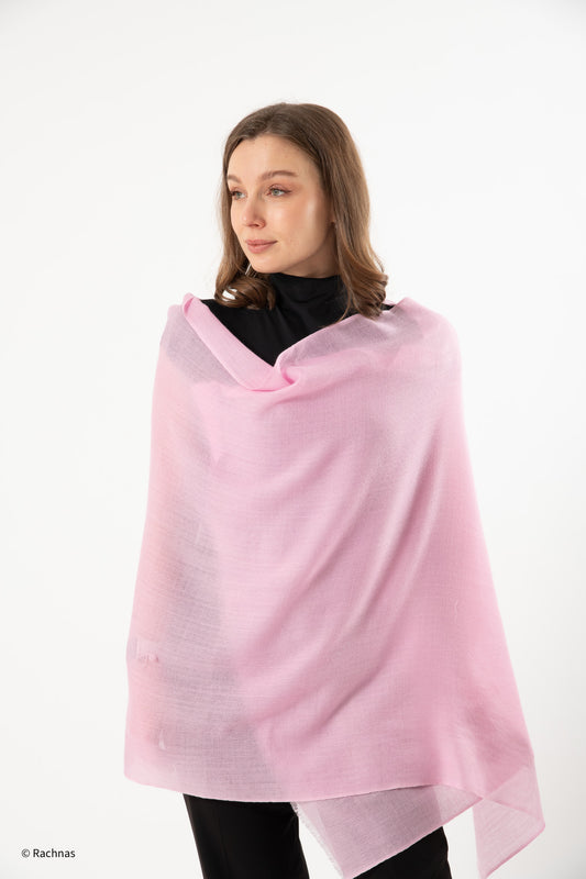 Plain Cashmere Stole