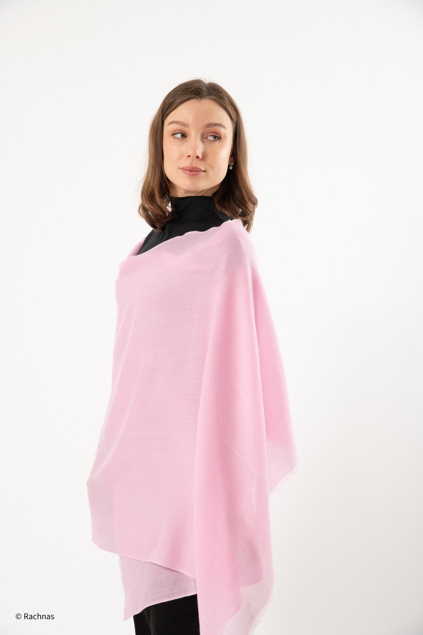Plain Cashmere Stole
