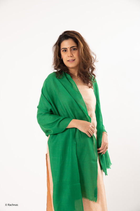 Plain Cashmere Stole