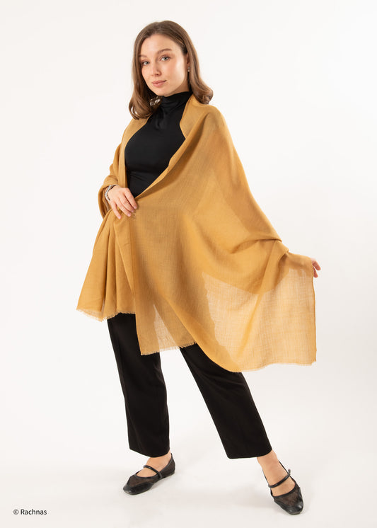 Plain Cashmere Stole