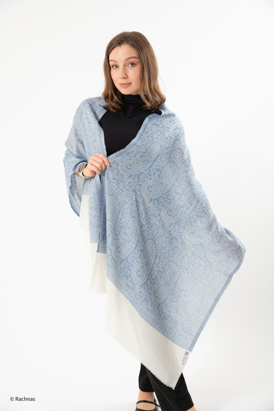 Self Weaving Jama stole