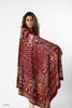 Pashmina Red heritage Kalamkari