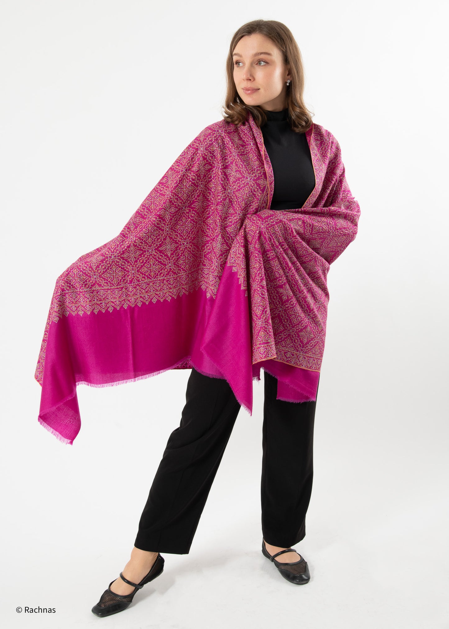 Pashmina Rani Pink Jama