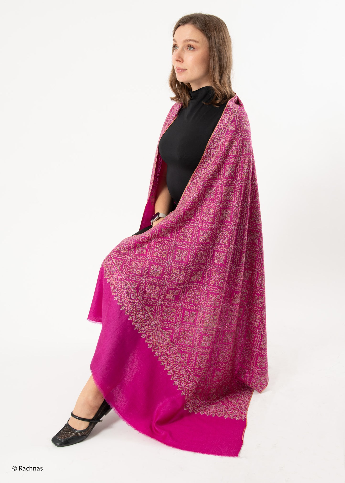 Pashmina Rani Pink Jama