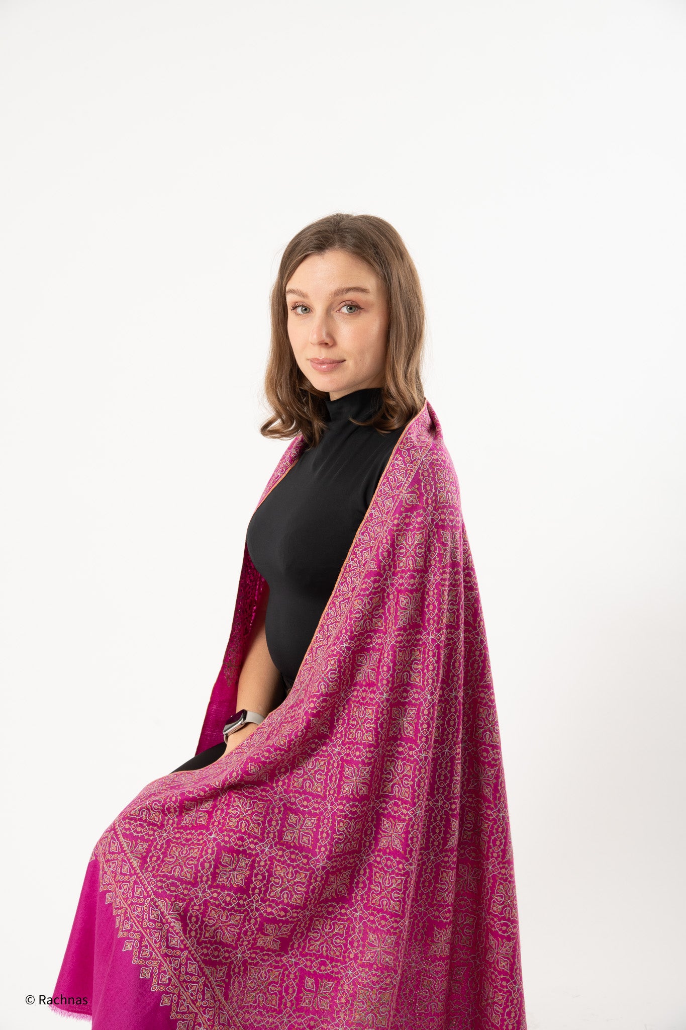 Pashmina Rani Pink Jama
