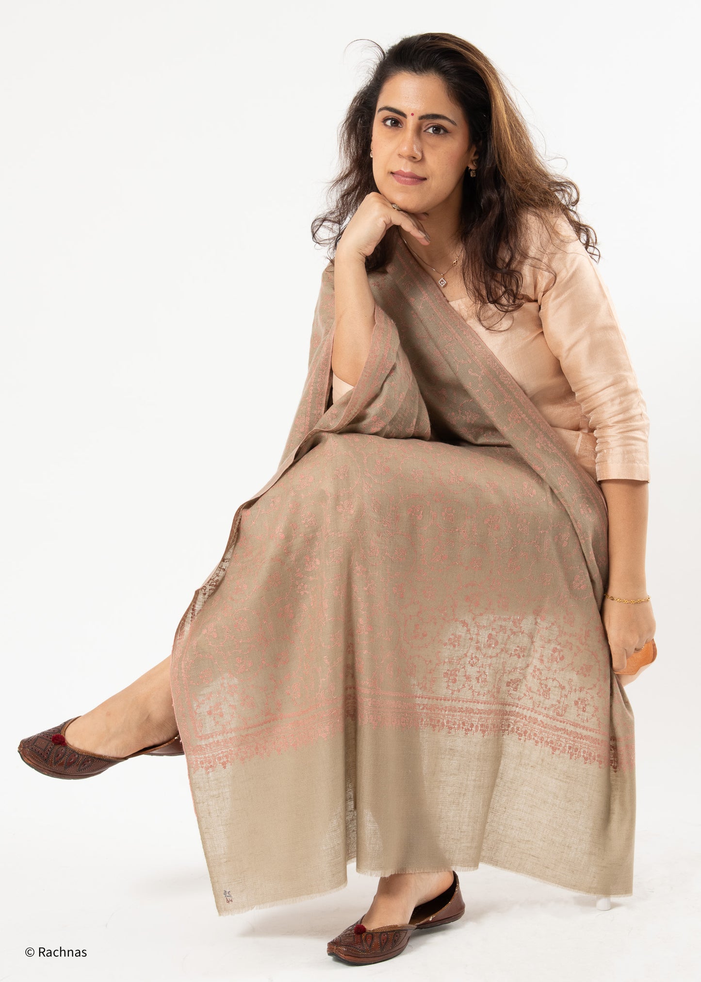 Pashmina Jali All over