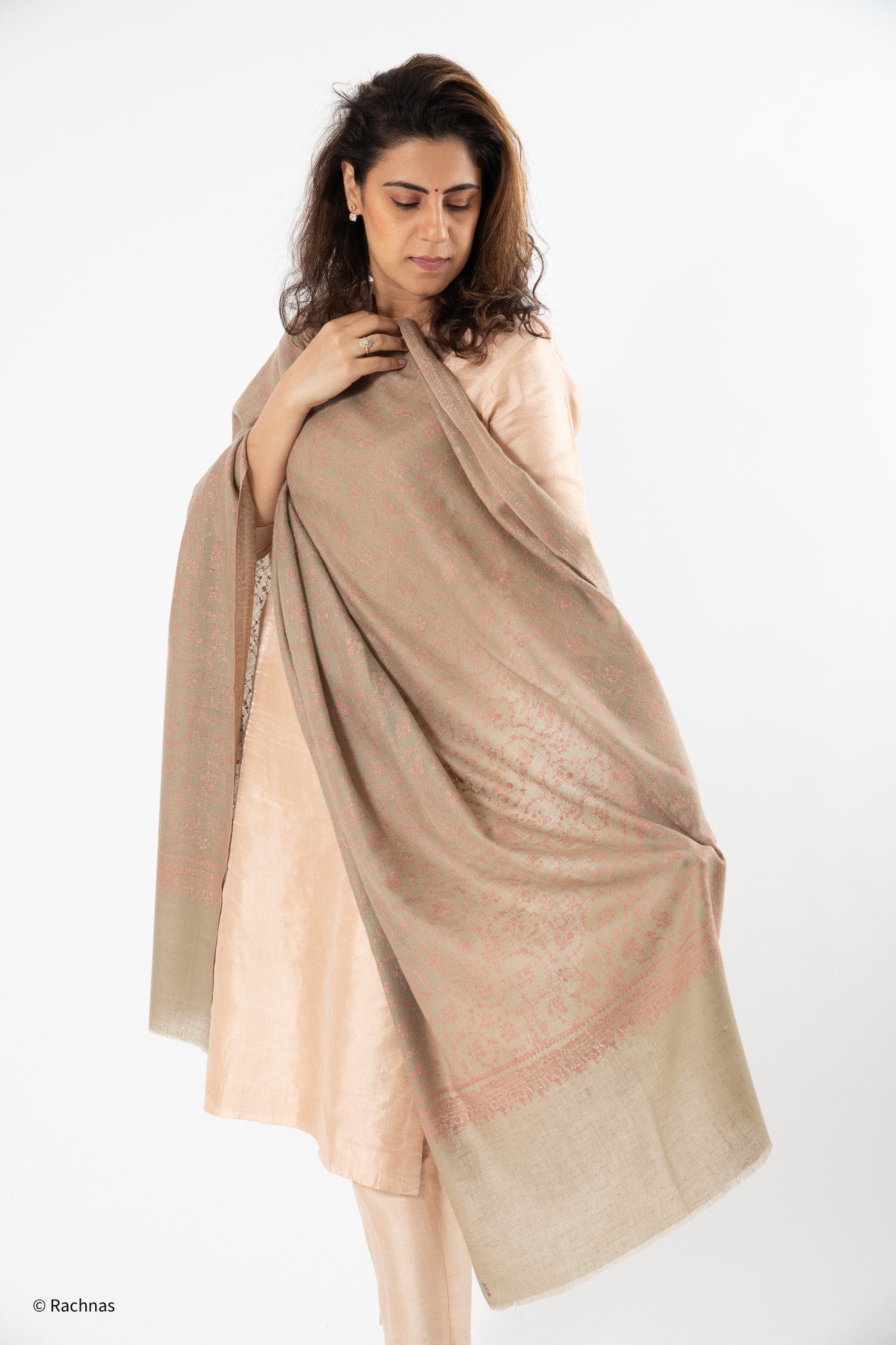 Pashmina Jali All over