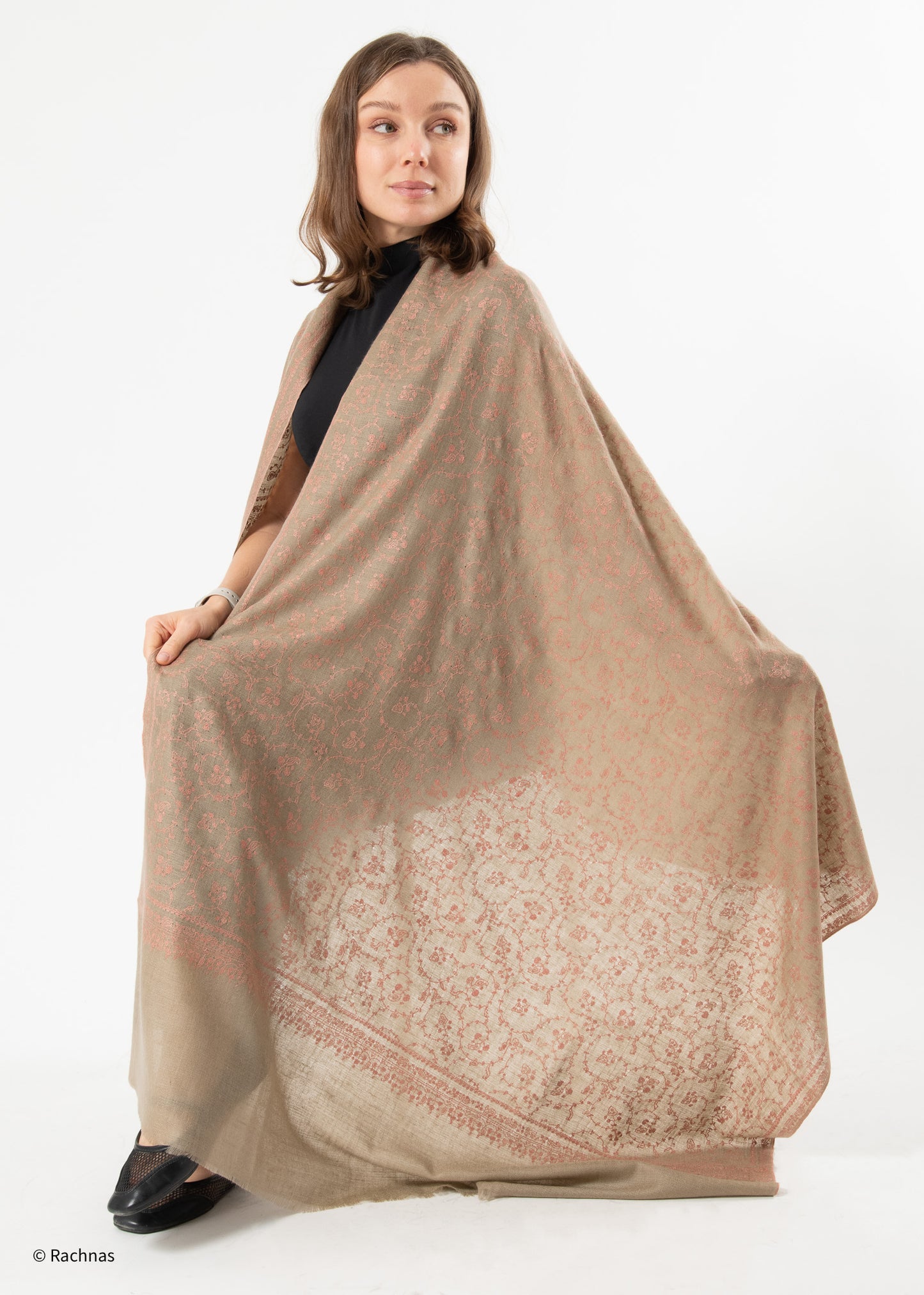 Pashmina Jali All over