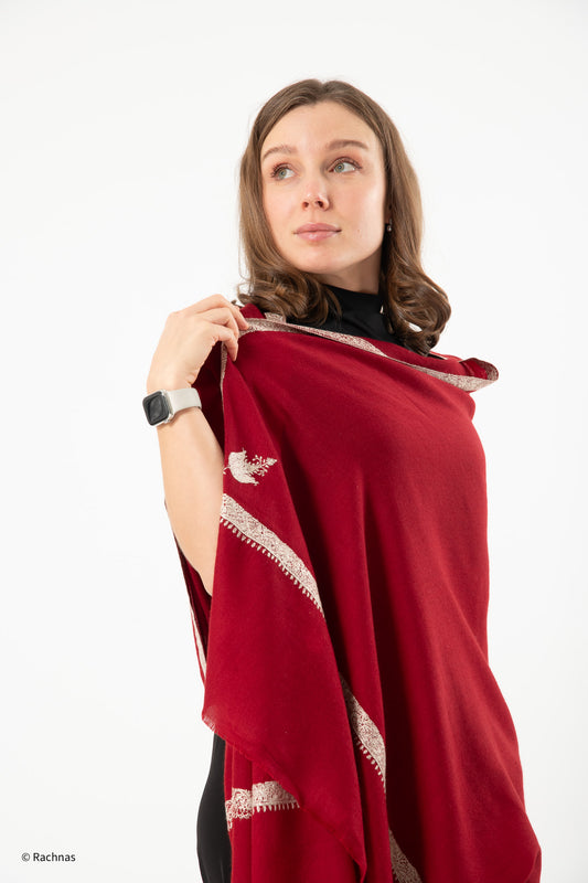 Cashmere Needle work Hashidar 4 sides border