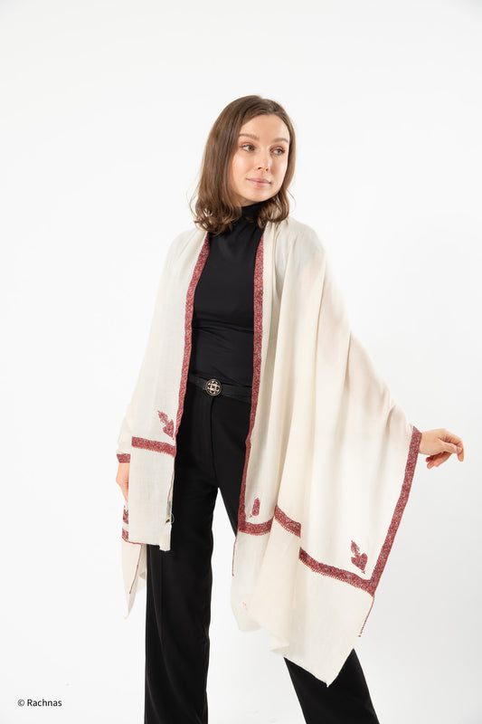 Cashmere Needle work Hashidar 4 sides border