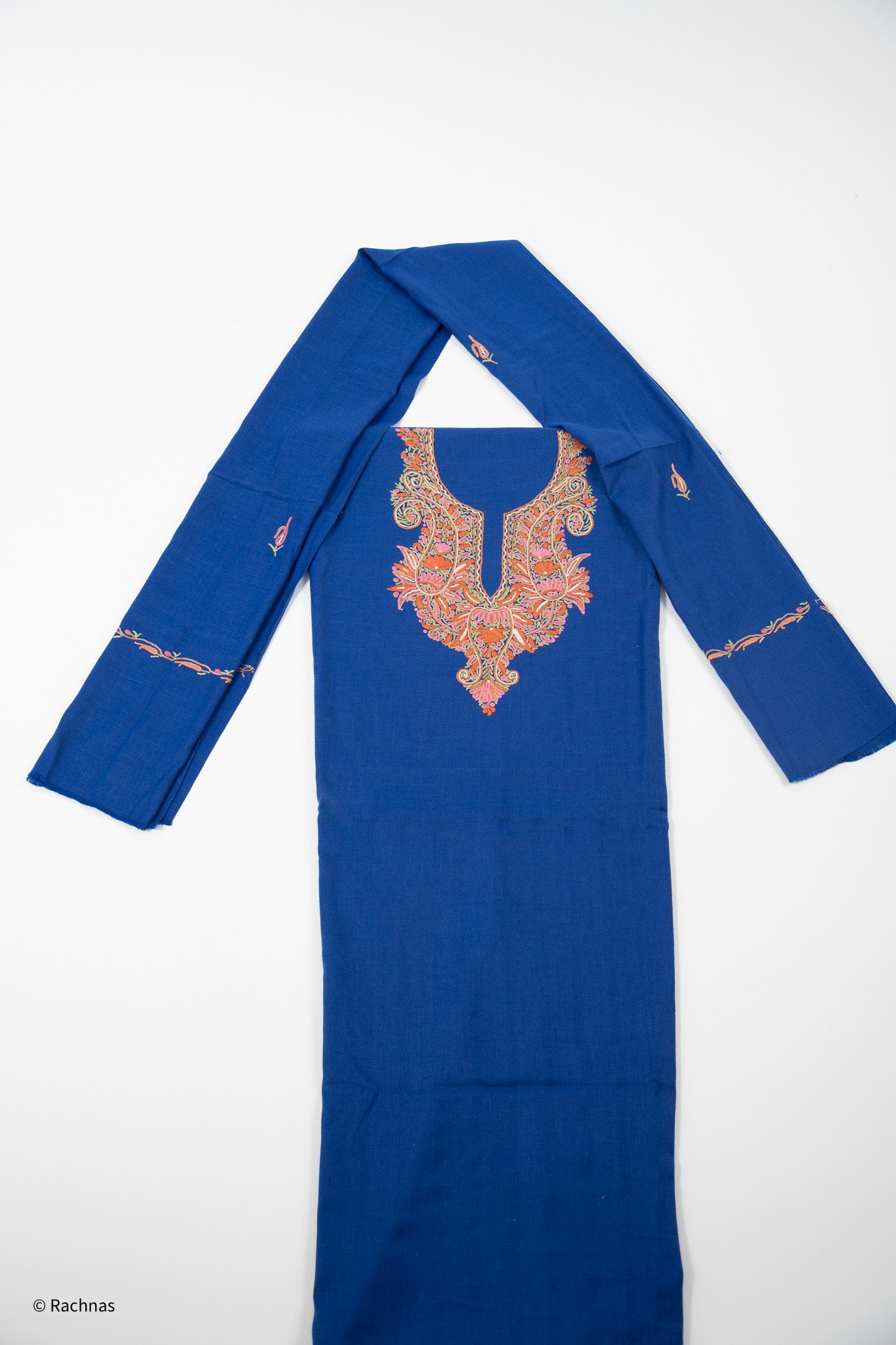 Pure Woolen Suit with Shawl (Botiwala)