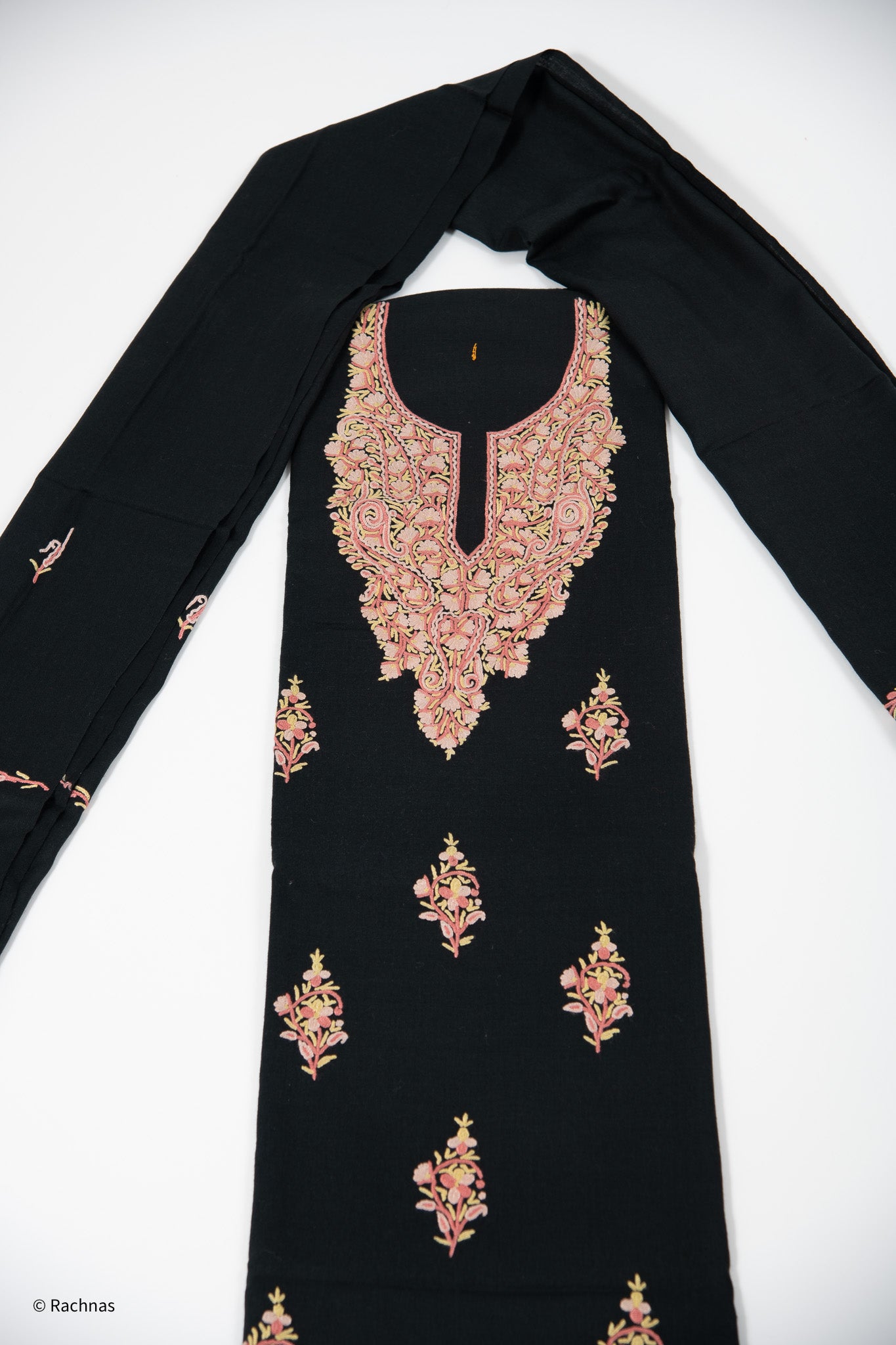 Pure Woolen Suit with Shawl (Botiwala)